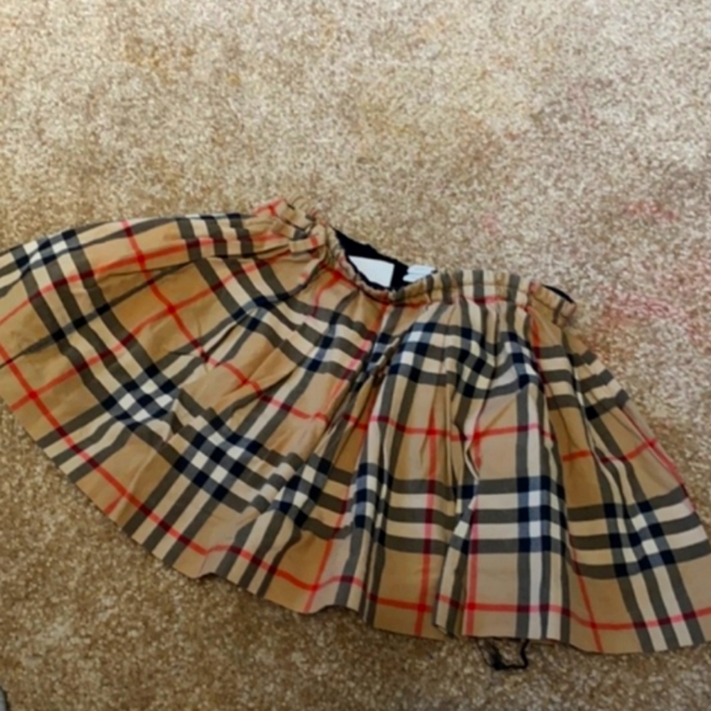 Burberry pleated skirt 18M